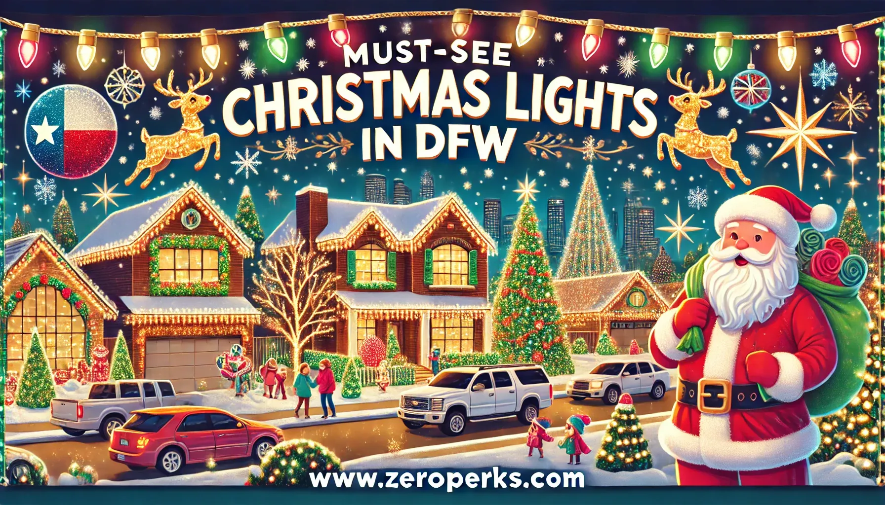 Must-See Christmas Lights in DFW | Free Holiday At